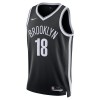 Dres Brooklyn Nets Yuta Watanabe 18 Nike 2022-23 Icon Edition Crno Swingman